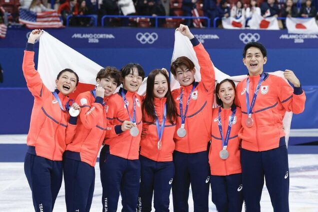 喜び爆発！堂々の銀メダル！